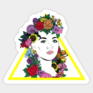 The May Queen Sticker